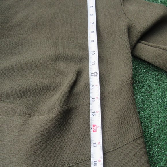 Rachel R. Roy Loves Military Green Lattice Back Sweater Size XL - Picture 6 of 9